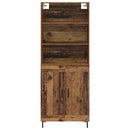 Highboard Gammelt træ 69,5 x 34 x 180 cm Konstrueret træ