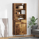 Highboard Gammelt træ 69,5 x 34 x 180 cm Konstrueret træ