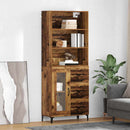 Highboard Gammelt træ 69,5 x 34 x 180 cm Konstrueret træ
