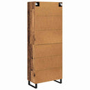 Highboard Gammelt træ 69,5 x 34 x 180 cm Konstrueret træ