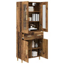 Highboard Gammelt træ 69,5 x 34 x 180 cm Konstrueret træ