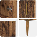 Highboard 2 pcs Gammelt træ Konstrueret træ
