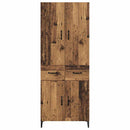 Highboard Gammelt træ 69,5 x 34 x 180 cm Konstrueret træ