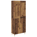 Highboard Gammelt træ 69,5 x 34 x 180 cm Konstrueret træ