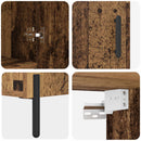 Highboard Gammelt træ 69,5 x 34 x 180 cm Konstrueret træ