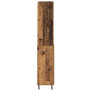 Highboard Gammelt træ 69,5 x 34 x 180 cm Ingeniørtræ og glas