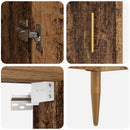 Highboard 2 pcs Gammelt træ Konstrueret træ