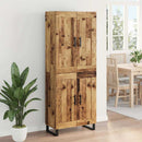 Highboard Gammelt træ 69,5 x 34 x 180 cm Konstrueret træ