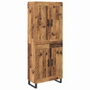 Highboard Gammelt træ 69,5 x 34 x 180 cm Konstrueret træ