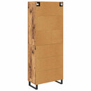 Highboard Gammelt træ 69,5 x 34 x 180 cm Konstrueret træ