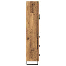 Highboard Gammelt træ 34,5 x 34 x 180 cm Konstrueret træ