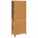 Highboard Gammelt træ 69,5 x 34 x 180 cm Konstrueret træ
