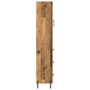 Highboard Gammelt træ 34,5 x 34 x 180 cm Konstrueret træ