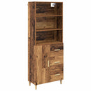 Highboard Gammelt træ 69,5 x 32,5 x 180 cm Konstrueret træ