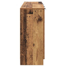 Sideboard med skuffe 3 pcs Gammelt træ Konstrueret træ
