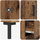 Highboard Gammelt træ 69,5 x 34 x 180 cm Konstrueret træ