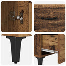Highboard Gammelt træ 69,5 x 34 x 180 cm Konstrueret træ
