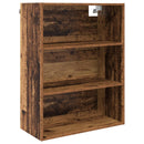 Highboard Gammelt træ 69,5 x 34 x 180 cm Konstrueret træ