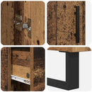 Highboard Gammelt træ 69,5 x 34 x 180 cm Konstrueret træ