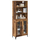Highboard Gammelt træ 69,5 x 34 x 180 cm Konstrueret træ