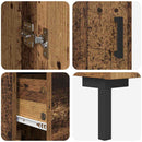 Highboard Gammelt træ 69,5 x 34 x 180 cm Konstrueret træ