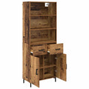 Highboard Gammelt træ 69,5 x 34 x 180 cm Konstrueret træ