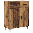 Highboard Gammelt træ 69,5 x 34 x 180 cm Konstrueret træ