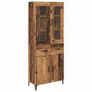 Highboard Gammelt træ 69,5 x 34 x 180 cm Konstrueret træ