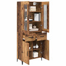 Highboard Gammelt træ 69,5 x 34 x 180 cm Konstrueret træ