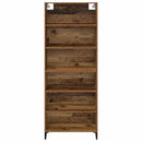 Highboard Gammelt træ 69,5 x 34 x 180 cm Konstrueret træ