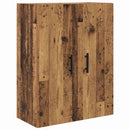 Highboard med skuffe 2 pcs Gammelt træ 69,5 x 34 x 180 cm
