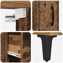 Highboard Gammelt træ 69,5 x 34 x 180 cm Konstrueret træ