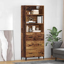 Highboard Gammelt træ 69,5 x 34 x 180 cm Konstrueret træ