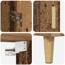 Highboard Gammelt træ 69,5 x 34 x 180 cm Konstrueret træ