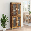 Highboard Gammelt træ 69,5 x 34 x 180 cm Konstrueret træ