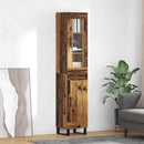 Highboard Gammelt træ 34,5 x 34 x 180 cm Konstrueret træ