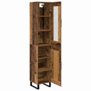 Highboard Gammelt træ 34,5 x 34 x 180 cm Konstrueret træ