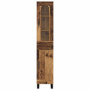 Highboard Gammelt træ 34,5 x 34 x 180 cm Konstrueret træ