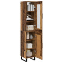 Highboard Gammelt træ 34,5 x 34 x 180 cm Konstrueret træ