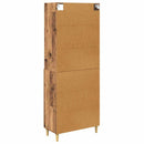 Highboard Gammelt træ 69,5 x 34 x 180 cm Konstrueret træ