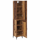 Highboard Gammelt træ 69,5 x 34 x 180 cm Konstrueret træ