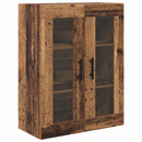 Highboard med skuffe 2 pcs Gammelt træ Konstrueret træ
