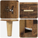 Highboard Gammelt træ 69,5 x 34 x 180 cm Konstrueret træ