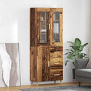 Highboard Gammelt træ 69,5 x 34 x 180 cm Konstrueret træ