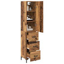 Highboard Gammelt træ 69,5 x 34 x 180 cm Konstrueret træ