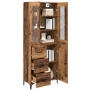 Highboard Gammelt træ 69,5 x 34 x 180 cm Konstrueret træ