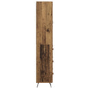 Highboard Gammelt træ 69,5 x 34 x 180 cm Konstrueret træ
