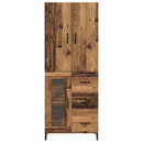 Highboard Gammelt træ 69,5 x 34 x 180 cm Konstrueret træ