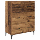 Highboard Gammelt træ 69,5 x 34 x 180 cm Konstrueret træ