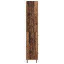 Highboard med skuffe 2 pcs Gammelt træ Konstrueret træ